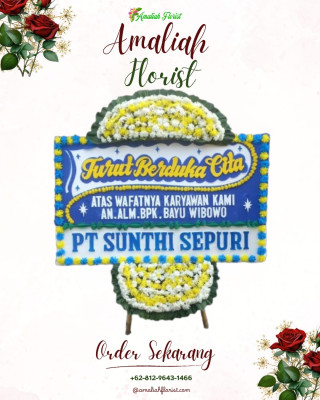 Papan Bunga Duka di Pinang Tunggal