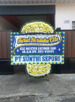 Papan Bunga Duka di Pinang Tunggal