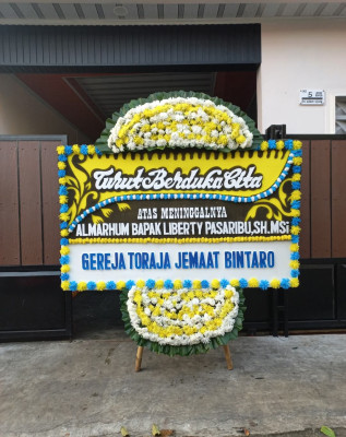 Papan Bunga Duka di Pinang Tunggal